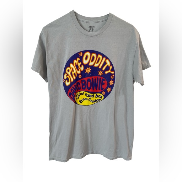 David Bowie Space Oddity Tee | Indie Sleaze • Vintage Rock • Festival Core Small - Picture 2 of 6